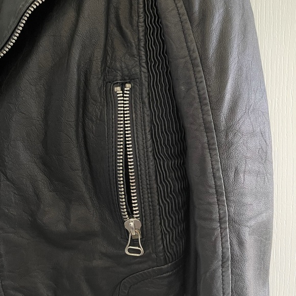 Joe’s Jeans Sheepskin Leather Jacket - Picture 4 of 13